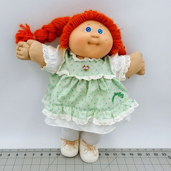Cabbage Patch Kids Doll Blue Eyed Redhead Coleco 1978-82 Appalachian Art Works